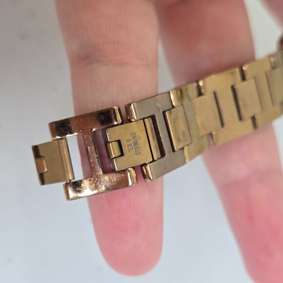 Fossil Women's Jesse Rose Gold-Tone Stainless Steel Bracelet Watch 34mm ES3020 - Picture 14 of 15